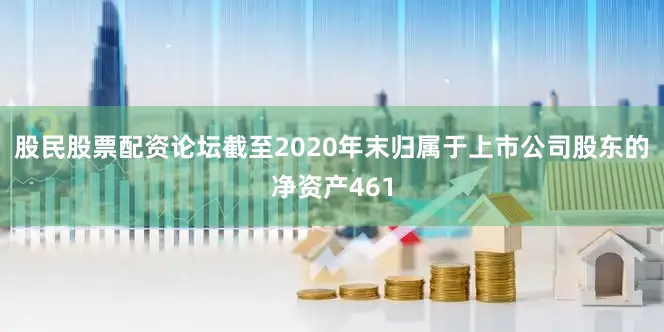 股民股票配资论坛截至2020年末归属于上市公司股东的净资产461